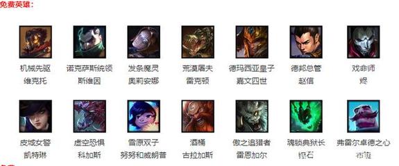 英雄联盟 英雄攻略